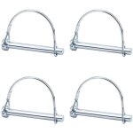 4pcs axe de verrouillage de broche de verrouillage de s�curit�, 5 / 16 pouce de verrouillage de prise ...