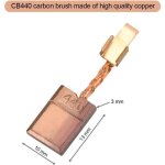 4pcs balais de charbon en cuivre brosse  charbon outil charbons pour perceuses pour makita cb - 440 ...