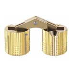 Memkey - 4pcs charni�re cylindrique charni�re invisible porte placard armoire meuble 16mm 180� angle ...