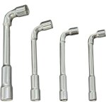 4pcs cle a pipe 6 pans 7mm 8mm 10mm 13mm, cl� � pipe, cl� a pipe, clef a pipe crv acier au chrome vanadium ...