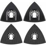 4pcs delta patin de ponçage 80mm multi - outil accessoires pour patin de fixation, lame à multi outil, ... 4pcs delta patin de ponçage 80mm multi - outil accessoires pour patin de fixation, lame à multi outil, ...