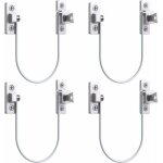 4pcs entreb�illeur fen�tre porte restricteur de porte de fen�tre verrou fenetre upvc verrouillage de ...