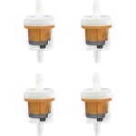 4pcs filtre � essence pour scooters, cyclomoteurs, baotian ecobike,
