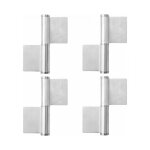 Serbia - 4pc pack de 4 charnières à souder, sangle à souder en acier inoxydable pour portes métalliques, ... Serbia - 4pc pack de 4 charnières à souder, sangle à souder en acier inoxydable pour portes métalliques, ...