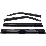 4pcs pare - soleil pare - soleil weathershield pour mitsubishi pajero 2000 - 2020