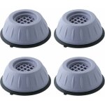 4pcs patins anti vibration lave linge tapis anti vibration machine a laver caoutchouc antid�rapant pied ...