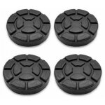 4pcs patins en caoutchouc rceptacles en caoutchouc 123 mm pour plaque de 110 mm ponts lvateurs outils ...