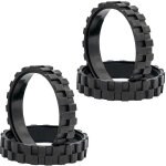 4pcs pneus roues pour irobot roomba s�ries 500, 600, 700, 800 et 900 remplacement compatible avec irobot ...