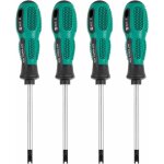 4pcs / set tournevis embouts de tournevis u fourche magntique vis rainure conducteur cr - v multi function ...