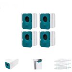 4pcs vca - adb95 sacs aspirateur pour samsung bespoke jet / pour bespoke jet pro extra / complete extra ...