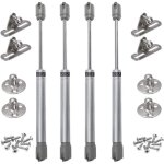 4pcs v�rins � gaz 100n verin meuble hydraulique ressort amortisseurs � gaz d'origine porte armoire de ...