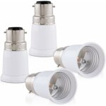 Aougo - 4x adaptateur de douille - convertisseur douilles b22 vers e27 - adaptateur de support de lampe ... Aougo - 4x adaptateur de douille - convertisseur douilles b22 vers e27 - adaptateur de support de lampe ...