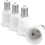 4x adaptateur de douille - convertisseur de douilles e14 vers e27 - adaptateur de support de lampe culot ... 4x adaptateur de douille - convertisseur de douilles e14 vers e27 - adaptateur de support de lampe culot ...