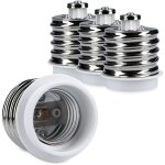 Ersandy - 4x adaptateur de douille - convertisseur de douilles e40 vers e27 - adaptateur de support de ... Ersandy - 4x adaptateur de douille - convertisseur de douilles e40 vers e27 - adaptateur de support de ...