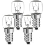 4x ampoule frigo 15w e14 blanc chaud r�sistante � 300 �c (2700k, st22, 22mm lot de 4 lampes de four t22 ...
