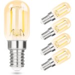 Gbly lot de 4, ampoules led blanc froid e14 - lampes vintage t22 led 2w, douille rétro edison, lumière ... Gbly lot de 4, ampoules led blanc froid e14 - lampes vintage t22 led 2w, douille rétro edison, lumière ...