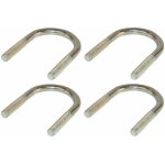 Cyclingcolors - 4x boulon avec trier universel en u rond acier zingu bride de fixation pour tuyaux ...