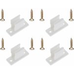 Cyclingcolors - 4x clip bloqueur de manivelle volet roulant blanc support guide manette plastique 13mm ...