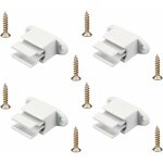 4x clip bloqueur de manivelle volet roulant rglable blanc support guide manette plastique 14mm universel ...