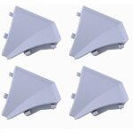 Cyclingcolors - 4x connecteur angle intrieur rentrant jonction d'angle 90 pour profil dcoratif plinthe ...