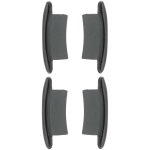 4x embout guidage de lame de volet roulant en pvc noir coulisse maintien treuil fen�tre store ouverture ...