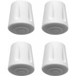 4x embout pied de chaise renforc� antid�rapant caoutchouc epdm table tabouret b�quille canne, diam�tre ...