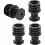 4x embout rentrant rond 45 mm ajustable id�al r�glage pied meuble chaise �tag�re table