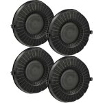 4x filtres � charbon actif compatible avec indesit 7hh 161 (bk) ru, 7hh 161 ix ru, 7hh 151 (wh) ru, 7hh ...