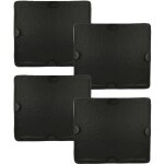 4x filtres � charbon actif compatible avec miele da 419 - 6, da 419 - 7, da 416 - 7, da 419 - 4, da 416 ...