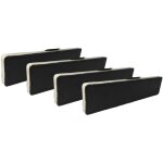 4x filtres � charbon actif remplacement pour miele dkf 21, dkf 18, dkf 18 - 1, dkf 18 - 2, dkf 20, dkf ...