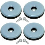 Cyclingcolors - 4x patin glisseur 50 mm téflon teflon protection ptfe pied meuble plastique sol Cyclingcolors - 4x patin glisseur 50 mm téflon teflon protection ptfe pied meuble plastique sol