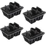 4x pont elevateur voiture crics de levage pour f10 f07 f11 f06 f13, support de cric adaptateur gonflable ...