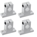 4x sk16 support d'arbre linaire 16mm cnc units de glissire  billes  mouvement linaire support de ...