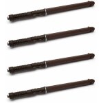 Cyclingcolors - 4x support d'tagre cach invisible flottant marron capacit 15kg console fixation murale ...