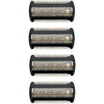 4x tondeuse rasoir t�te feuille remplacement pour bodygroom bg2024 bg2036 bg3015 3010 tt2000 tt2021 shp9500 ...