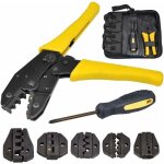 5 en 1 pince � sertir � cosses pour connecteurs isol�s et non isol�s avec 1 tournevis et sac outil sertissage ...