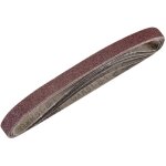 5 bandes abrasives 13 x 457 mm grain 40 silverline 950457