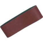 5 bandes abrasives makita pour ponceuse � bandes 76x533mm - grain 40