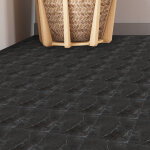 Swanew - 5 boites de 11 dalles auto - adhsives - 5 m - design 30cmx30cm slate, marbre noir