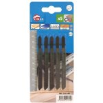 5 lames de scie sauteuse univ. lg. 75 mm - 7002 - 05 - leman