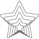 5 moules a pain depices classiques en forme detoile en acier inoxydable