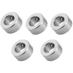 5 pcs 8mm arbre collier de serrage t8 vis bague de verrouillage anneau en acier inoxydable convient pour ...