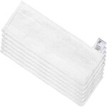 5 pcs bonnettes microfibre pour sc5 sc3 easy fix k�rcher, lingettes remplacement pour k�rcher nettoyeur ...
