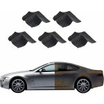 5 pcs chiffons nano sparkle pour rayures de voiture - chiffon multifonction pour polissage de surface ...