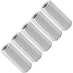 5 pcs m12 �crou de tige longue hexagonale manchon �crou entretoises filet�es fixations vis zinc �tendu ...