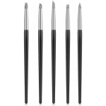 5 pcs pinceau silicne flexible stylo  sculpture argile pinceaux de sculpture pour l'argile shaper pointes ...