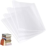 5 pi�ces 21 x 30 cm protege cahier pour livres couvertures de cahiers transparent prot�ge - livres �tanches ...