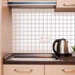 5 pi�ces 3d autocollant mural, � carreaux blanc seize grille, impermeable auto - adhesif en stickers ...