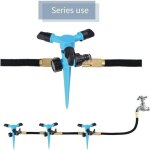 5 pices arroseur de jardin, arroseur jardin arrosage automatique pour jardin, arroseur oscillant asperseur ...