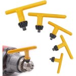 5 pices cl de mandrin de remplacement, cl de mandrin  enveloppe en caoutchouc, 6 mm 10 mm 13 mm 16 ...